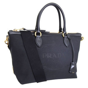 Prada Handbag 2WAY Shoulder Outlet Black